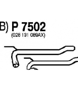 FENNO STEEL - P7502 - Трубопровод выпускной VW TRANSPORTER 1.9TD/2.4D 90-03